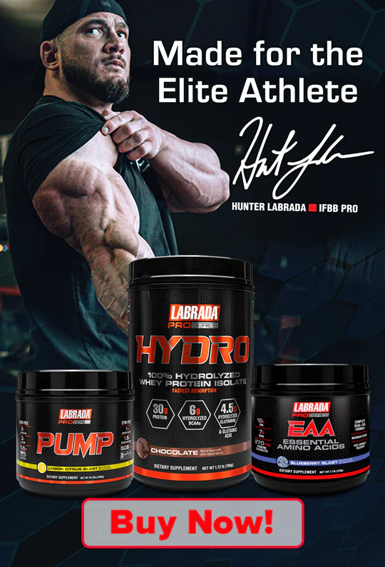 Labrada Pro Series Hydro, made for the elite athlete.